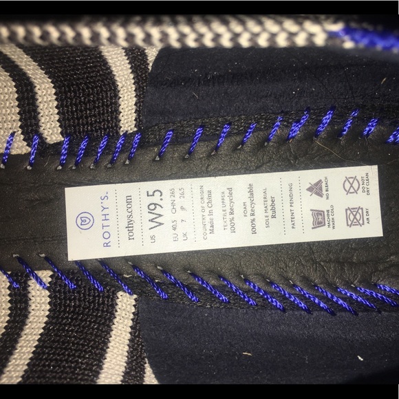 SOLD Rothy’s Inverse Stripe point - Picture 3 of 6